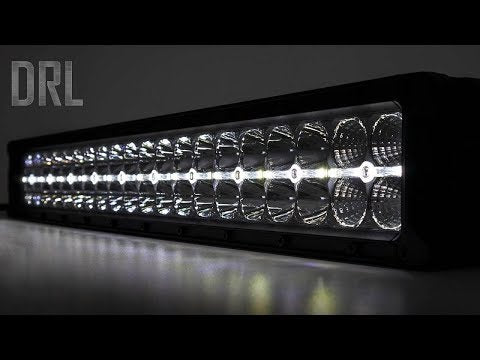 50 Inch Black Series LED Light Bar | Single Row | Cool White DRL - Video