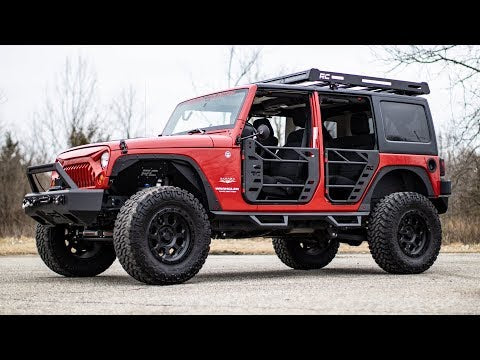 Tubular Doors | Front and Rear | Jeep Wrangler JK/Wrangler Unlimited  (07-18) - Video
