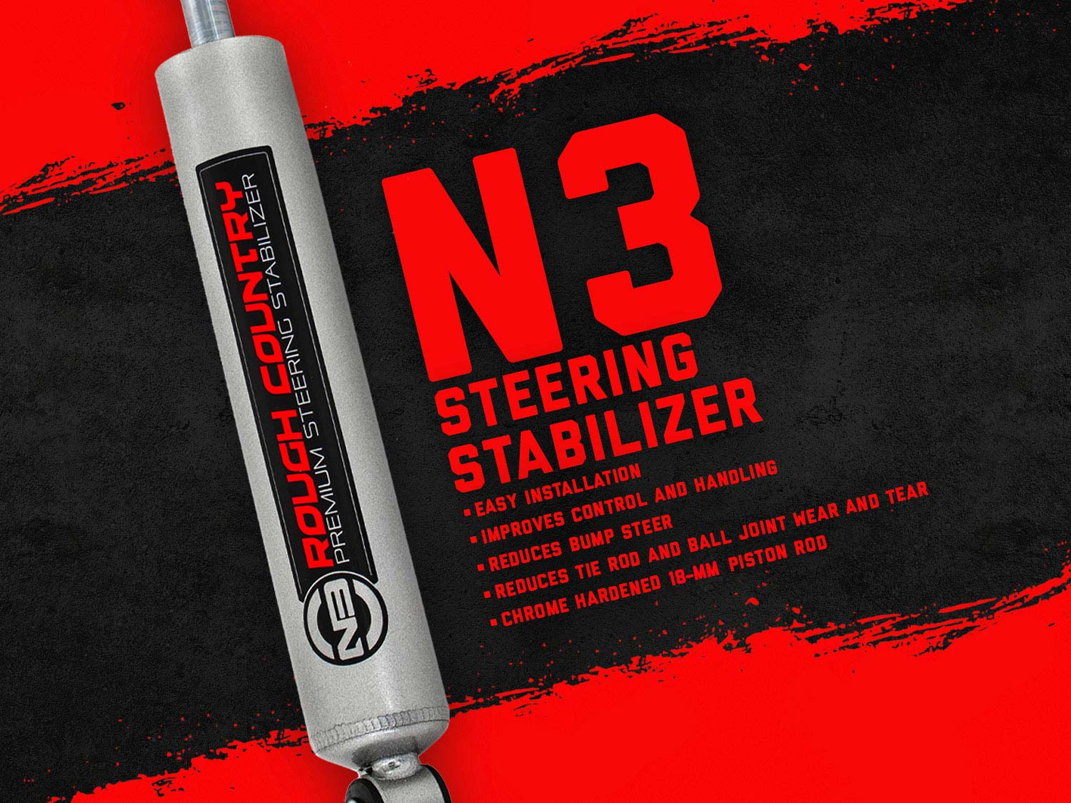N3 Steering Stabilizer | Chevy K1500 Truck & SUV 4WD (1988-1999)